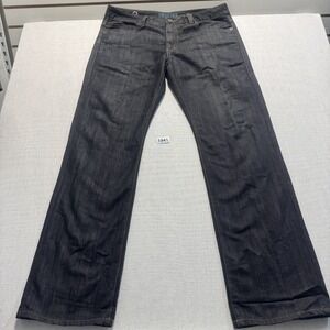 Seduka Joe Dahan Straight Leg Jeans Mens 36 Dark Wash Indigo Excellent